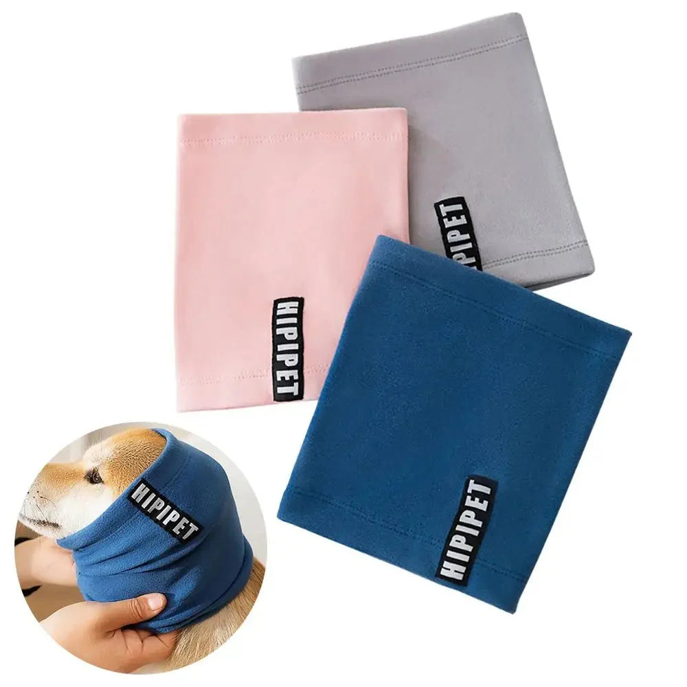 Dog Grooming Earmuffs Soft Warm Noise-Proof Earmuffs Pet Ear Cover Cloth Hat Grooming Bathing Blowing Drying Pet Sleeve PawsMagics