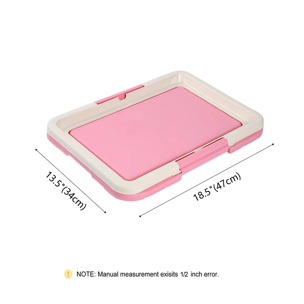 Portable Dog Training Toilet Indoor Dogs Potty Pet Toilet for Small Dogs Cats Cat Litter Box Puppy Pad Holder Tray Pet Supplies Pawsn