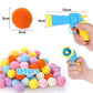 Cat Toys Interactive Launch Training Toy For Pet Kitten Creative Mini Shooting Gun Games Stretch Plush Ball Toys Pet Supplies PawsMagics
