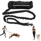 Hands Free Dog Leash Reflective Leash with Waist Bag Retractable Elastic Belt Dog Traction Rope for Running Walking Pet Products PawsnMagic