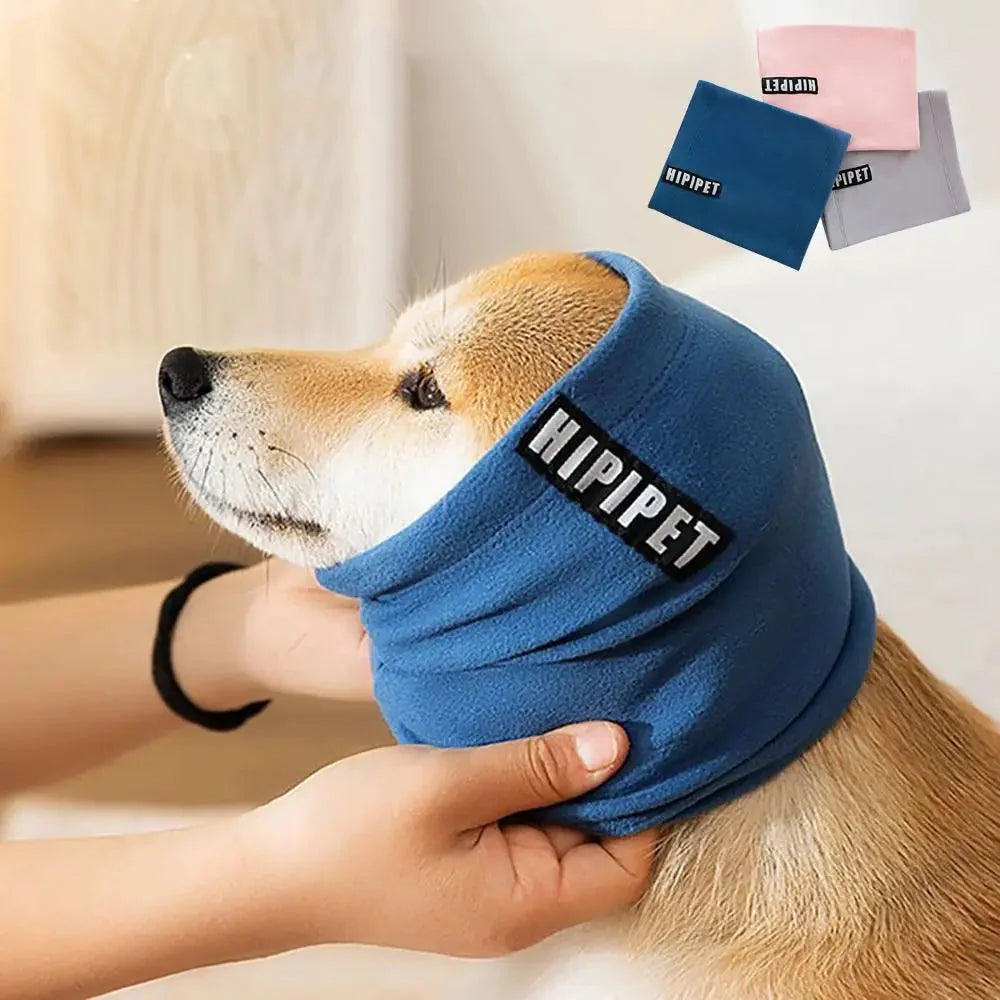 Dog Grooming Earmuffs Soft Warm Noise-Proof Earmuffs Pet Ear Cover Cloth Hat Grooming Bathing Blowing Drying Pet Sleeve PawsMagics