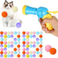 Cat Toys Interactive Launch Training Toy For Pet Kitten Creative Mini Shooting Gun Games Stretch Plush Ball Toys Pet Supplies PawsMagics