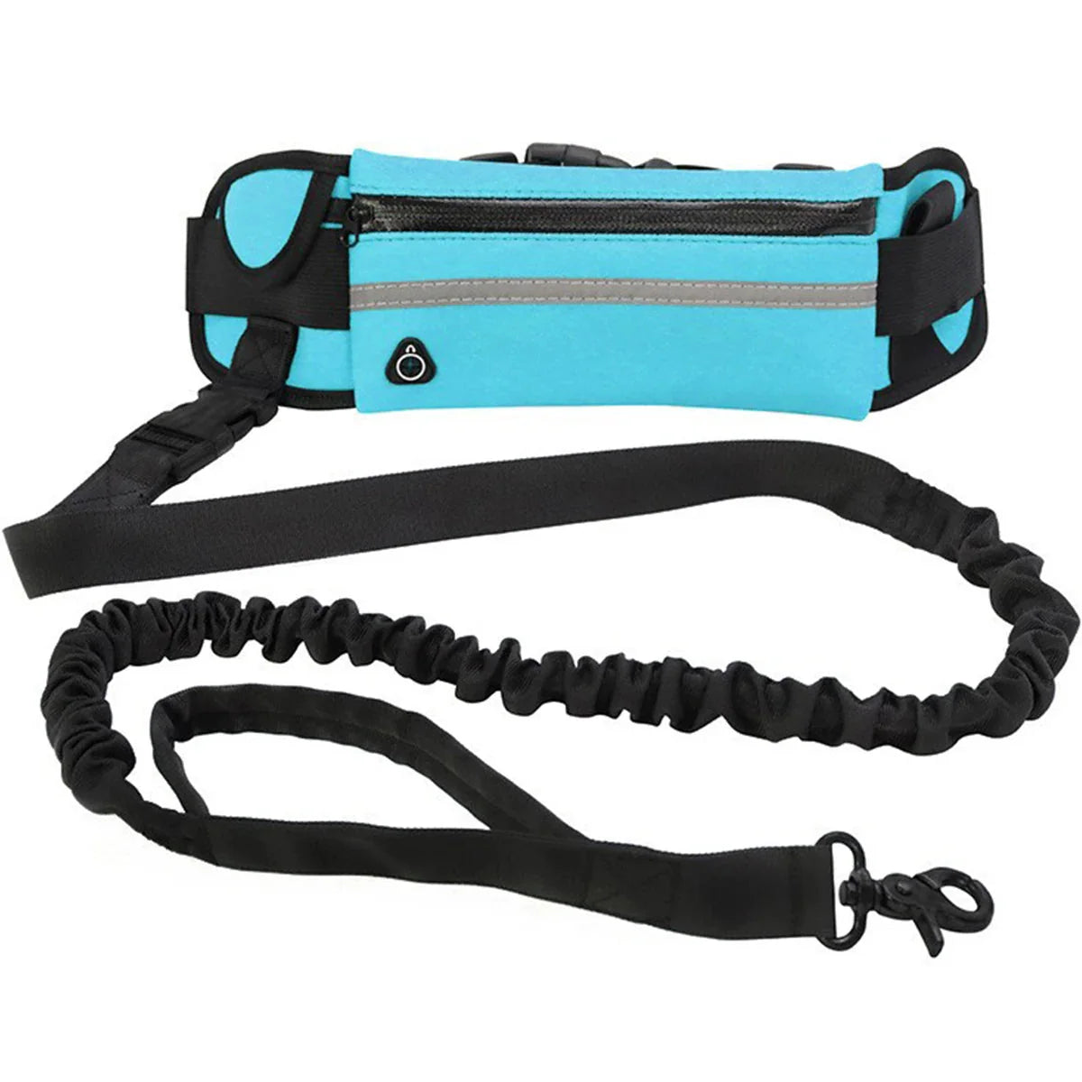 Hands Free Dog Leash Reflective Leash with Waist Bag Retractable Elastic Belt Dog Traction Rope for Running Walking Pet Products PawsnMagic