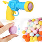 Cat Toys Interactive Launch Training Toy For Pet Kitten Creative Mini Shooting Gun Games Stretch Plush Ball Toys Pet Supplies PawsMagics