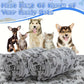 Soft Fluffy Pet Blanket - High-Quality Warm Cartoon Pattern Mat for Cats & Dogs