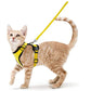 Cat Harness and Leash for Walking – Escape Proof, Soft &amp; Adjustable Vest Harnesses PawsnHeart
